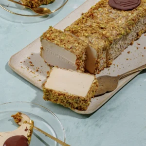 Barra helada de pistachos tostados de San Juan